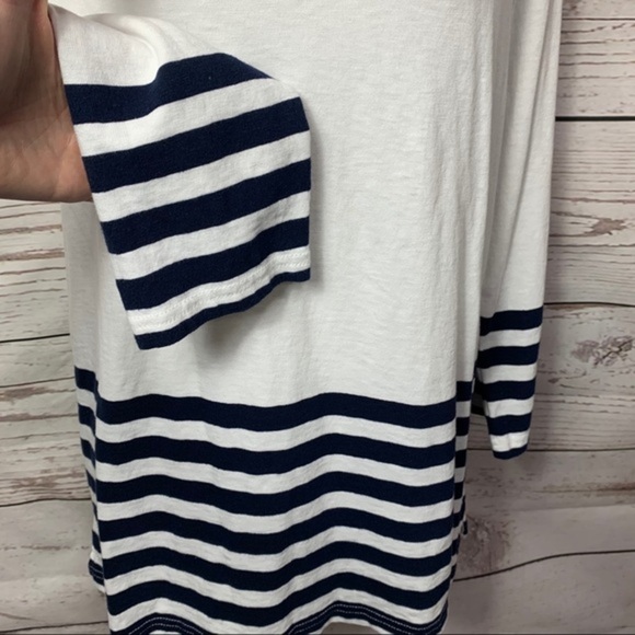 J. Crew Boatneck Striped Tee - Picture 3 of 8